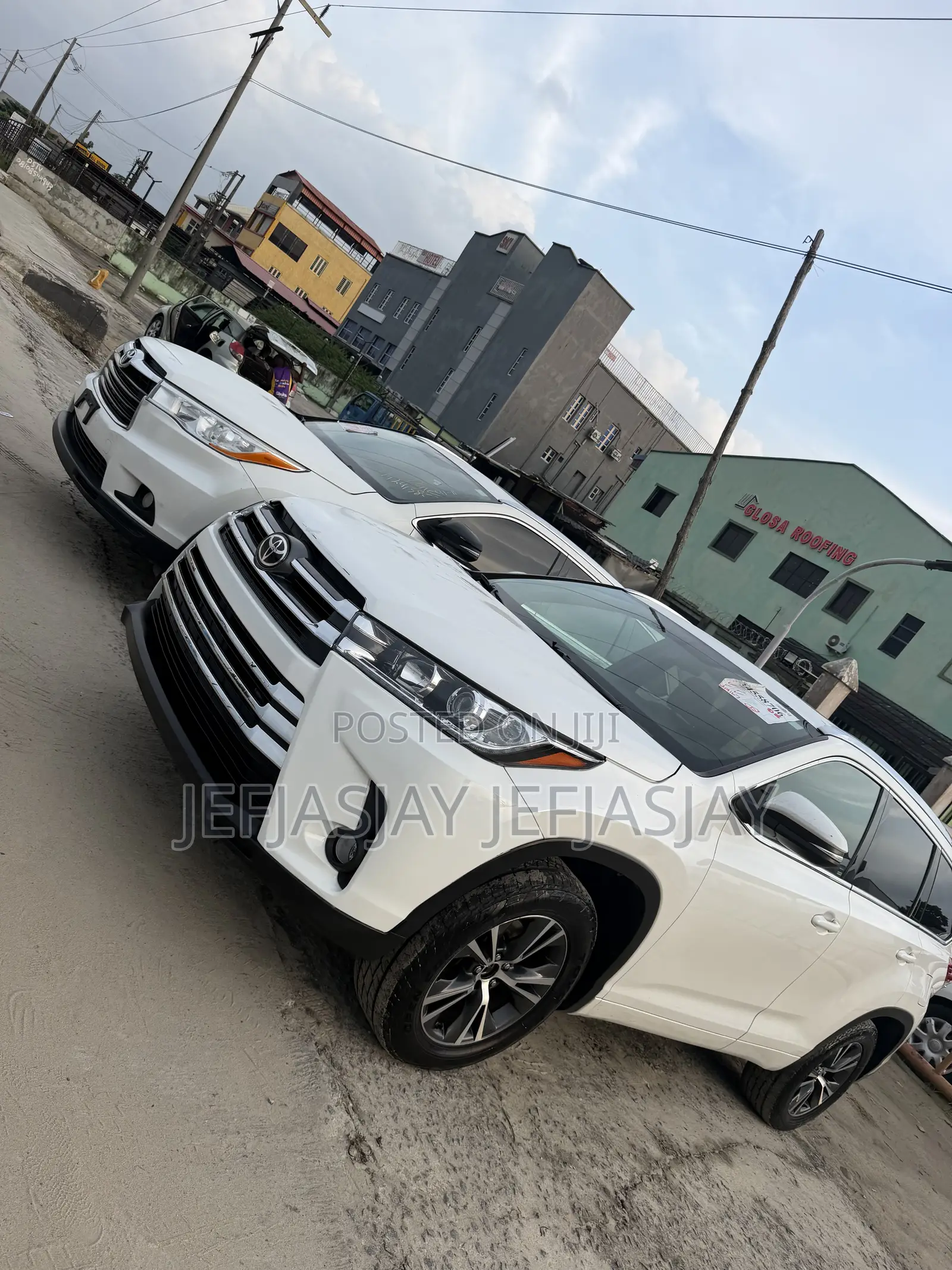 Toyota Highlander XLE V6 4x2 (3.5L 6cyl 6A) 2016 White