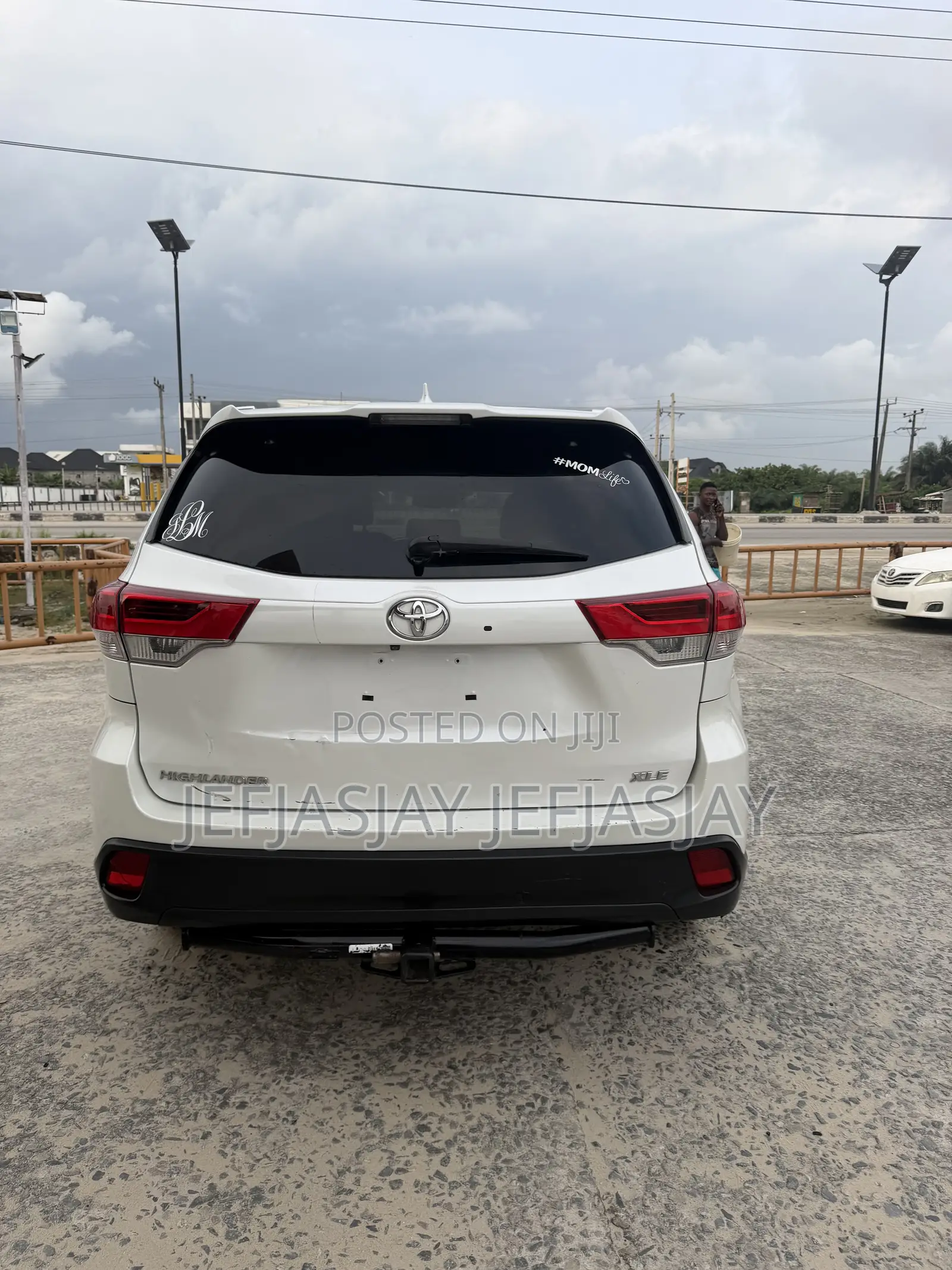 Toyota Highlander XLE V6 4x2 (3.5L 6cyl 6A) 2016 White