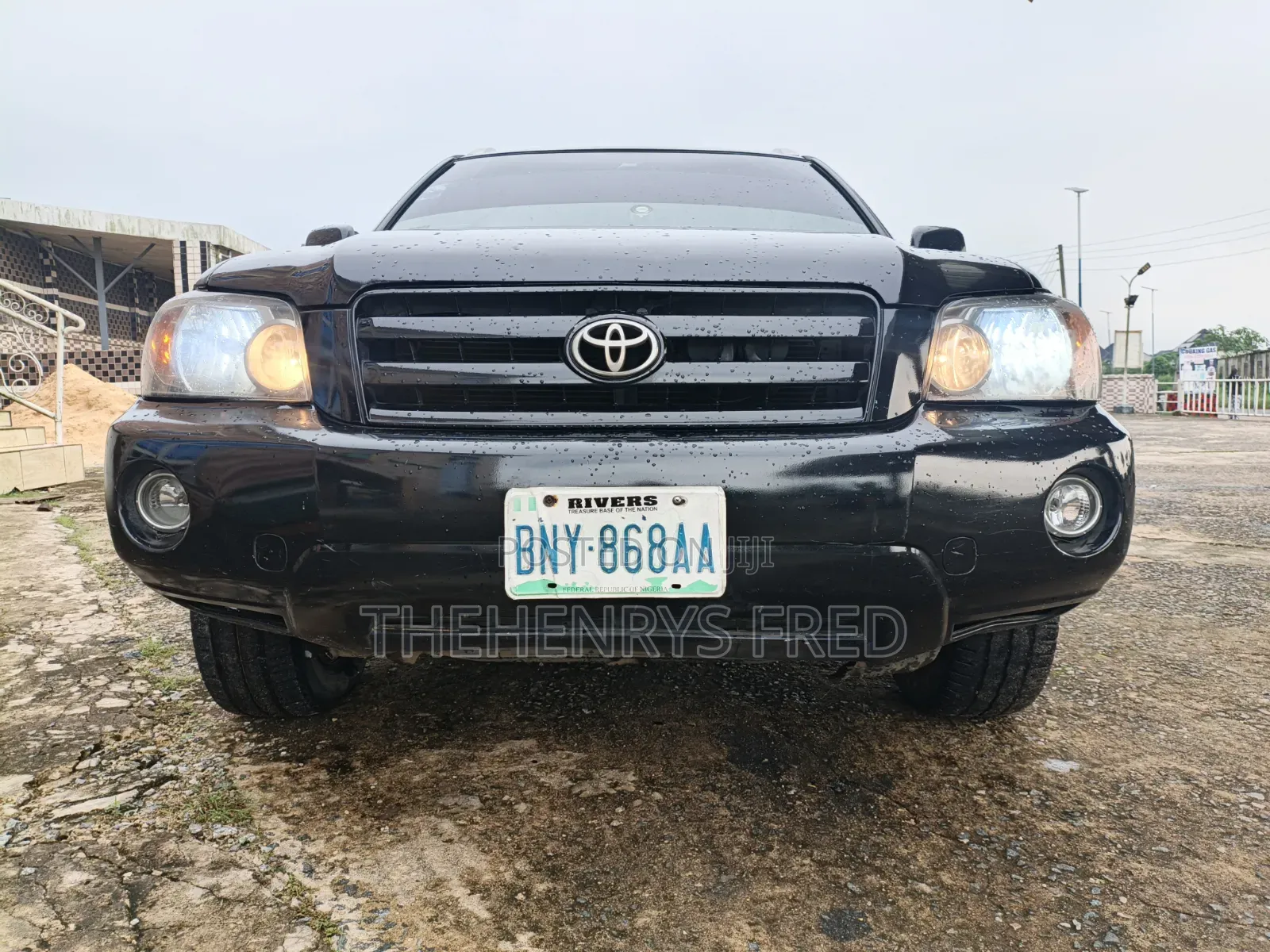 Toyota Highlander 2004 Black