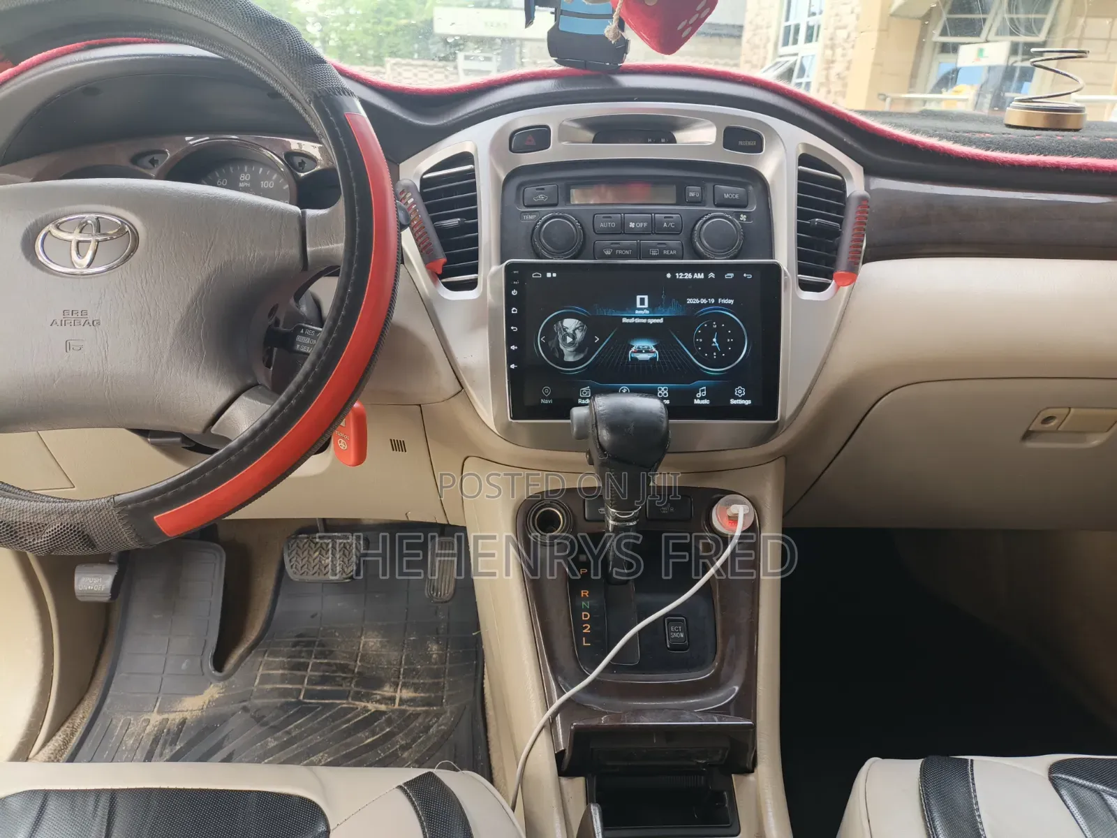 Toyota Highlander 2004 Black