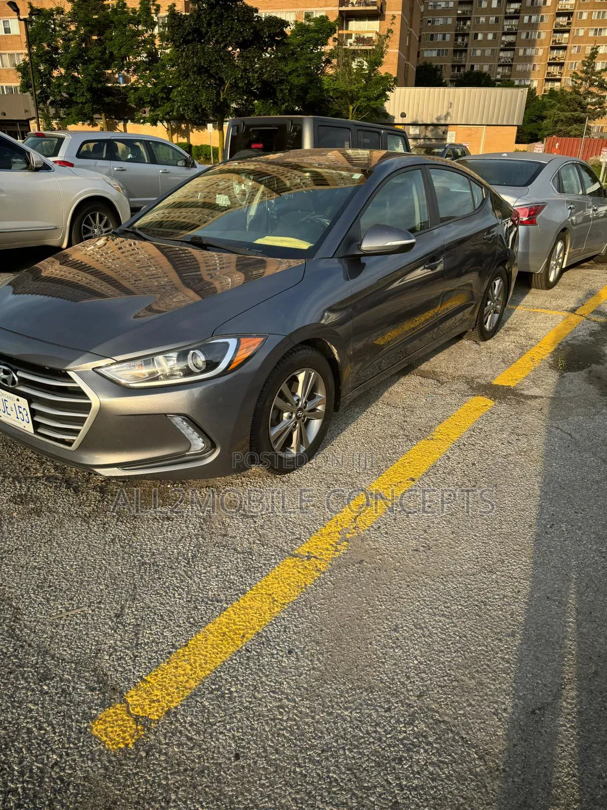 Hyundai Elantra 2017 Gray