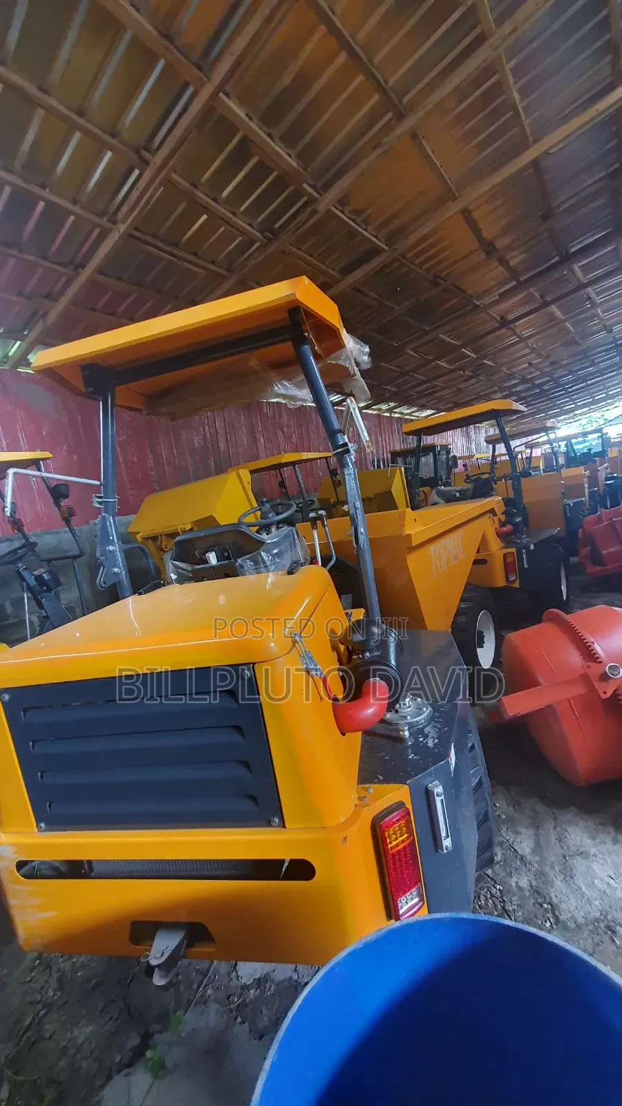 Topmac 3-Ton Site Dumper