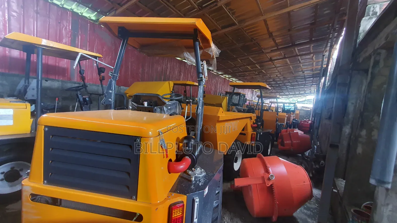 Topmac 3-Ton Site Dumper