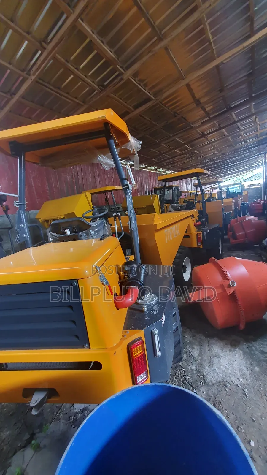 Topmac 3-Ton Site Dumper