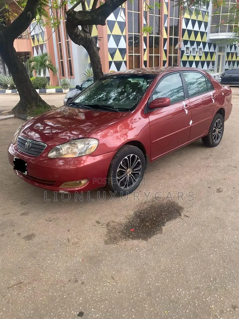 Toyota Corolla 2005 Red