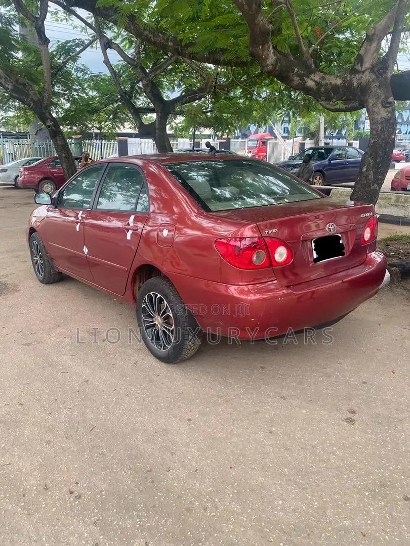 Toyota Corolla 2005 Red