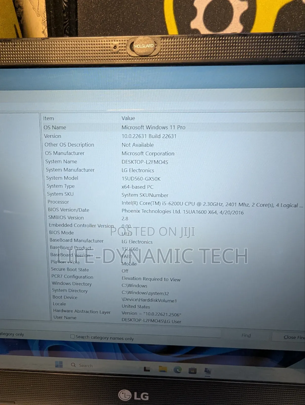 Laptop LG Gram 15.6 8GB Intel Core i5 SSD 256GB