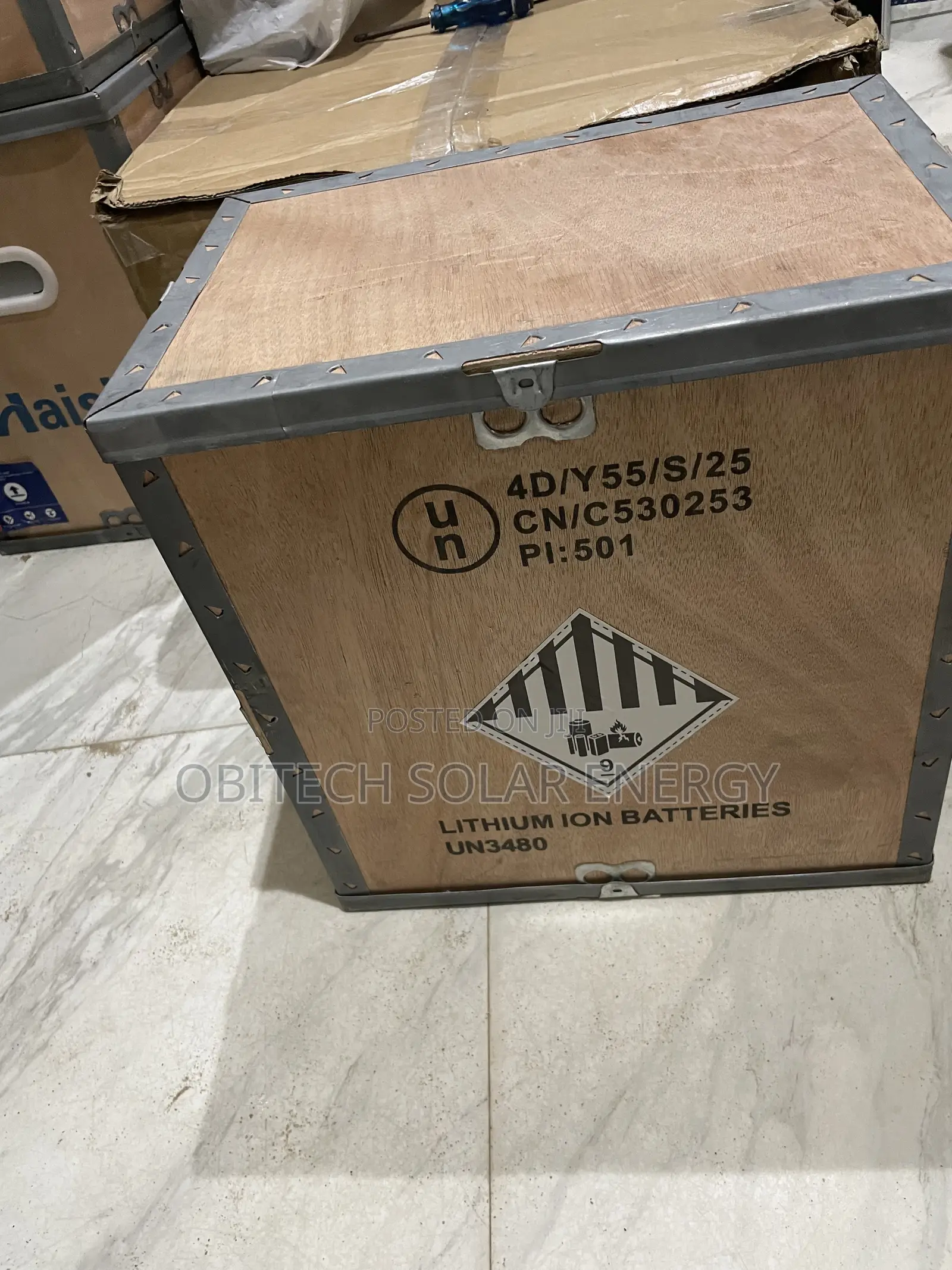 Haisic 4kwh 12v Lithium Battery (Lifepo4) 320ah Solar/Inverter Battery
