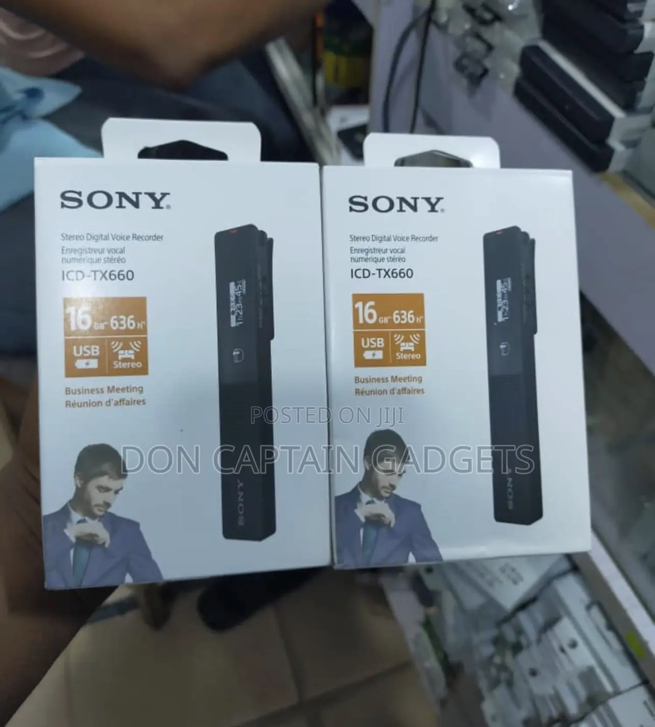 Sony Stereo Digital Voice Recorder Icd-Tx660