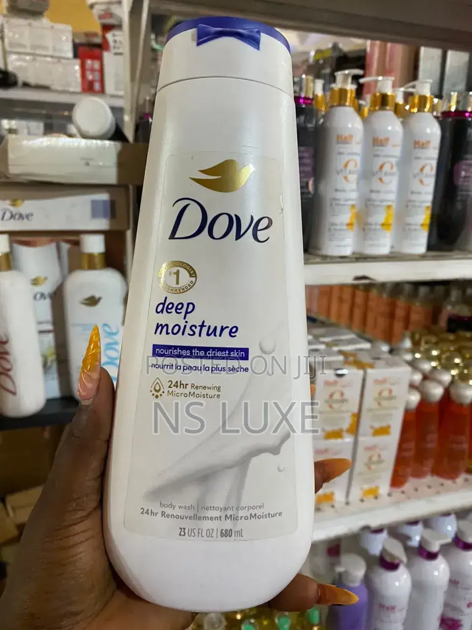 Dove Deep Moisture 24hr Renewing Micro Moisture Body Wash
