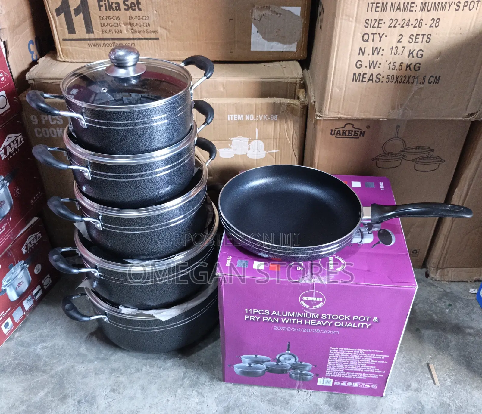 Seeman Nonstick Cookware Set