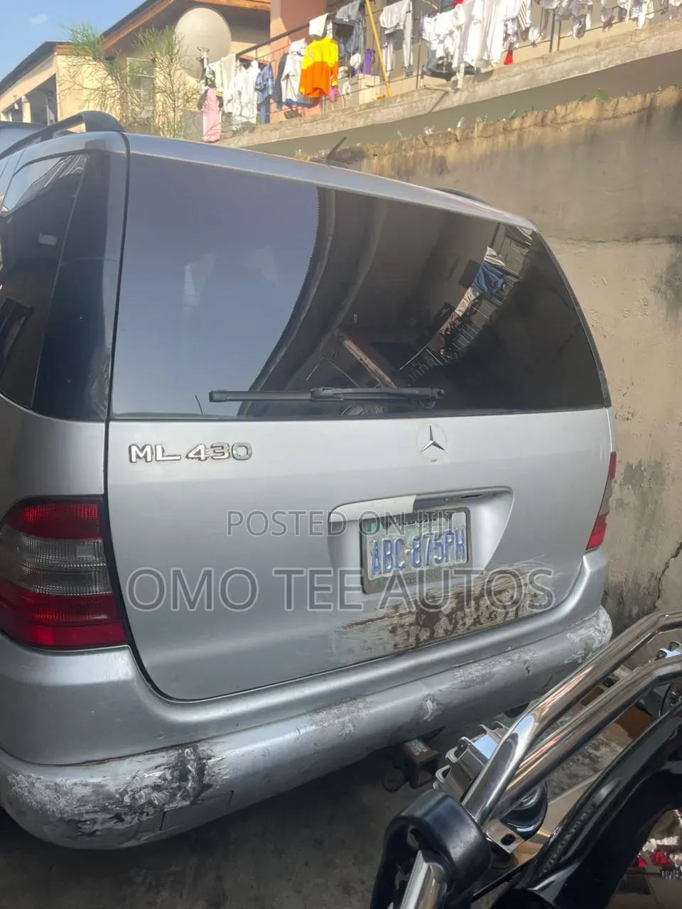 Mercedes-Benz M Class ML 430 2001 Silver