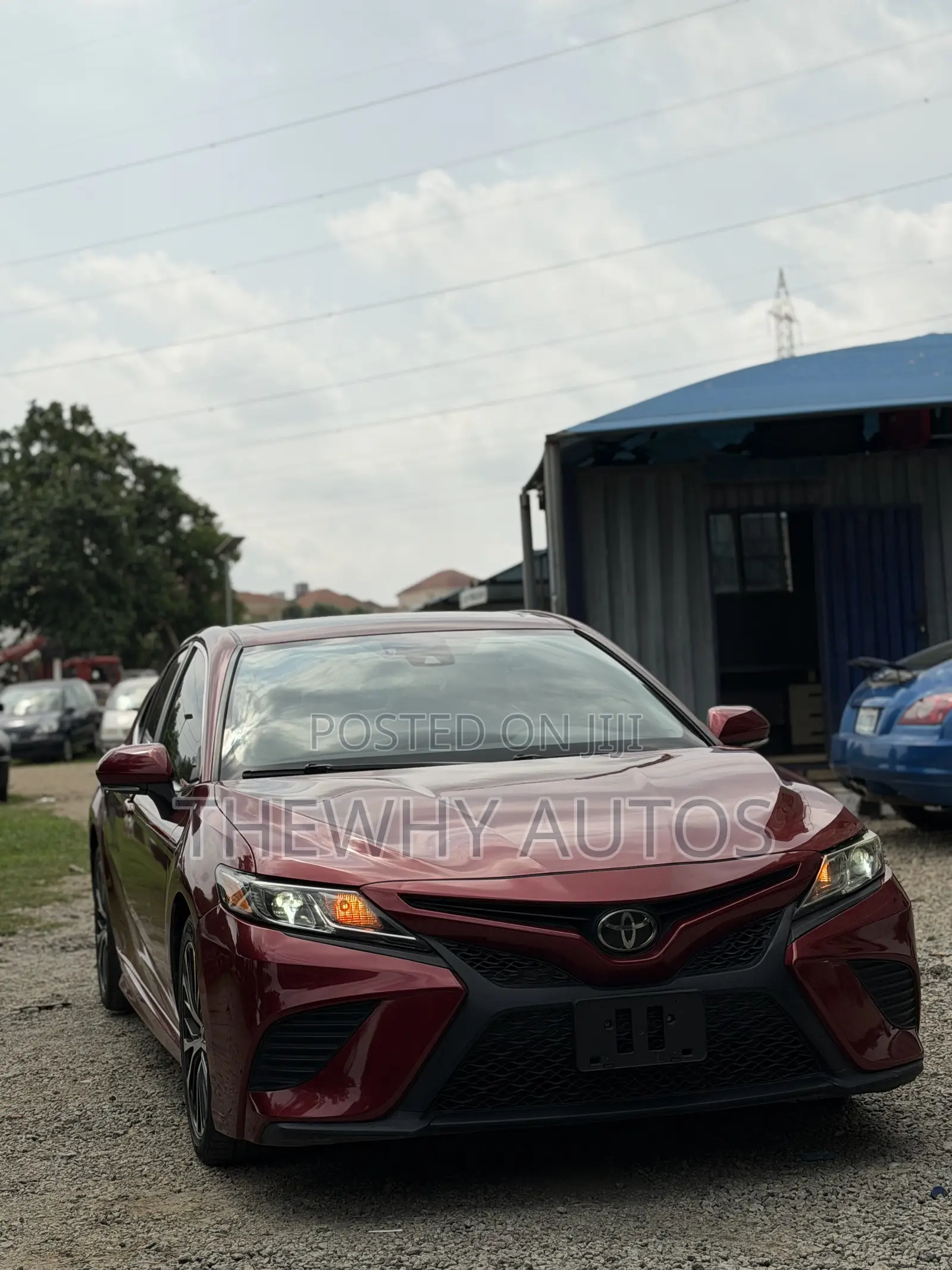Toyota Camry SE (2.5L 4cyl 8A) 2019 Burgundy