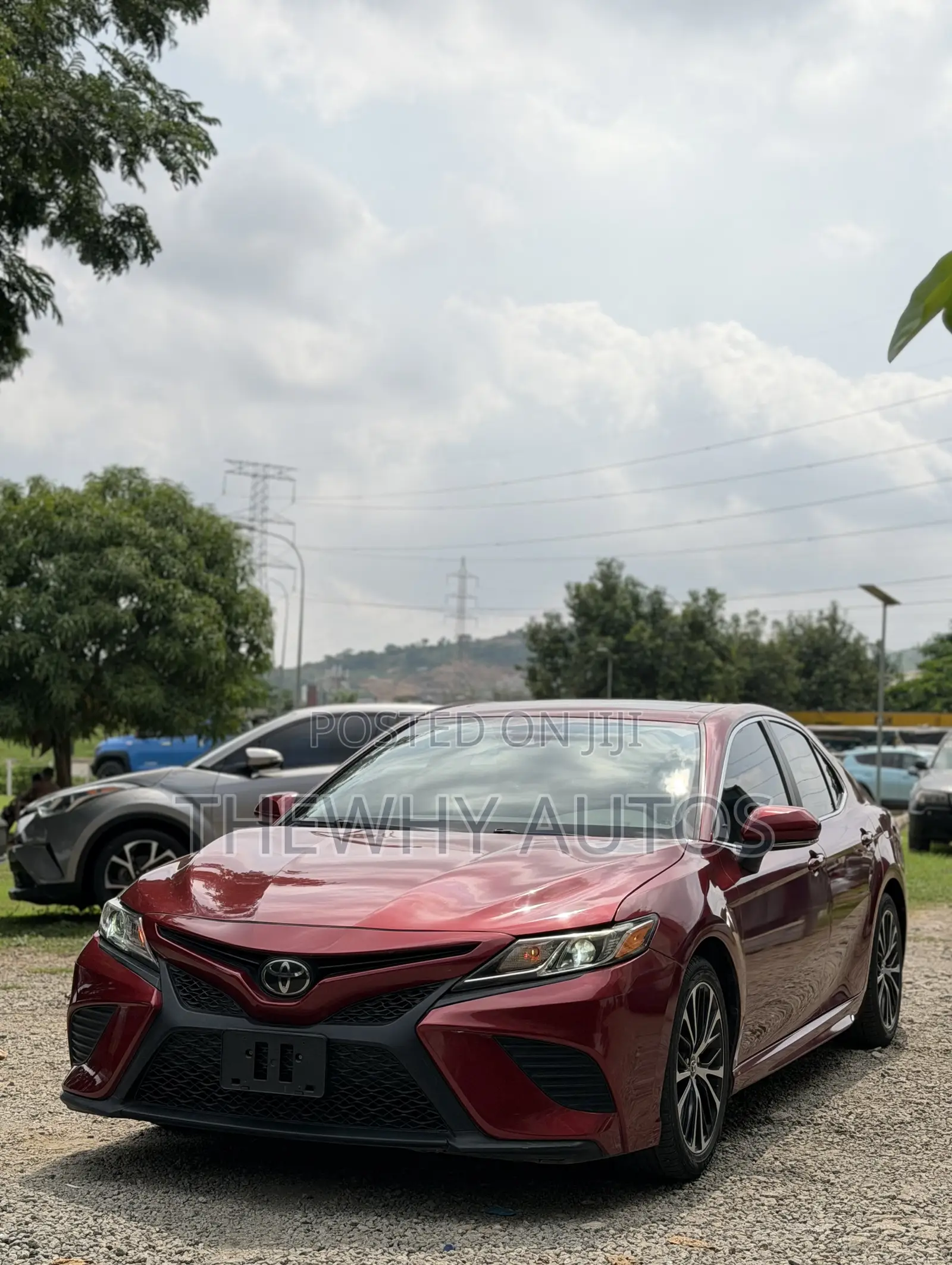 Toyota Camry SE (2.5L 4cyl 8A) 2019 Burgundy