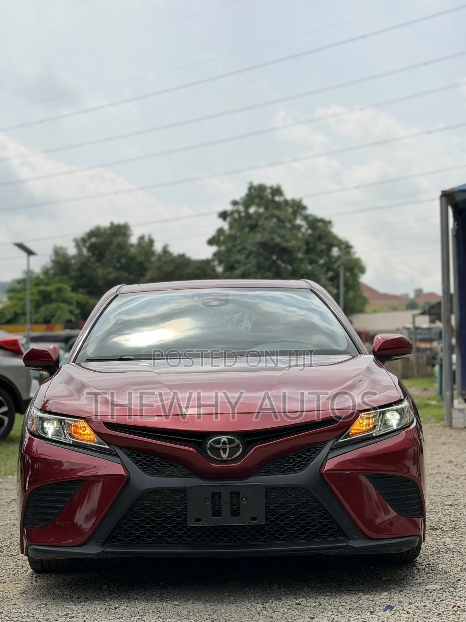 Toyota Camry SE (2.5L 4cyl 8A) 2019 Burgundy