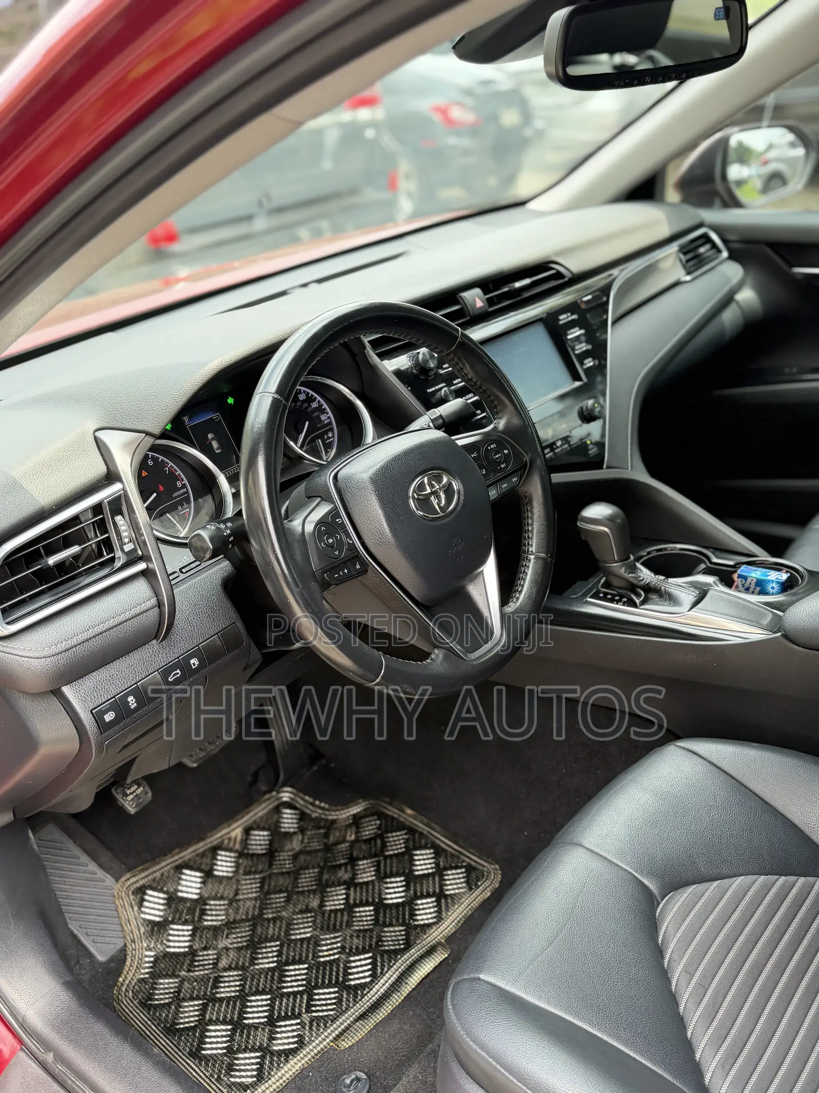 Toyota Camry SE (2.5L 4cyl 8A) 2019 Burgundy