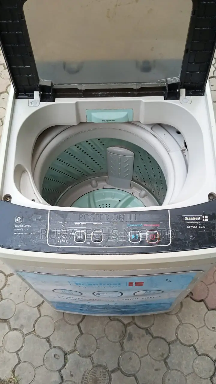 Scanfrost 8kg Automatic Washing Machine and Dryer Heavy Duty Uk Used