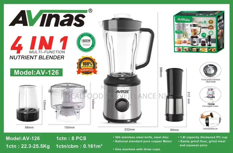 4 in 1 Multifunction Nutrient Blender