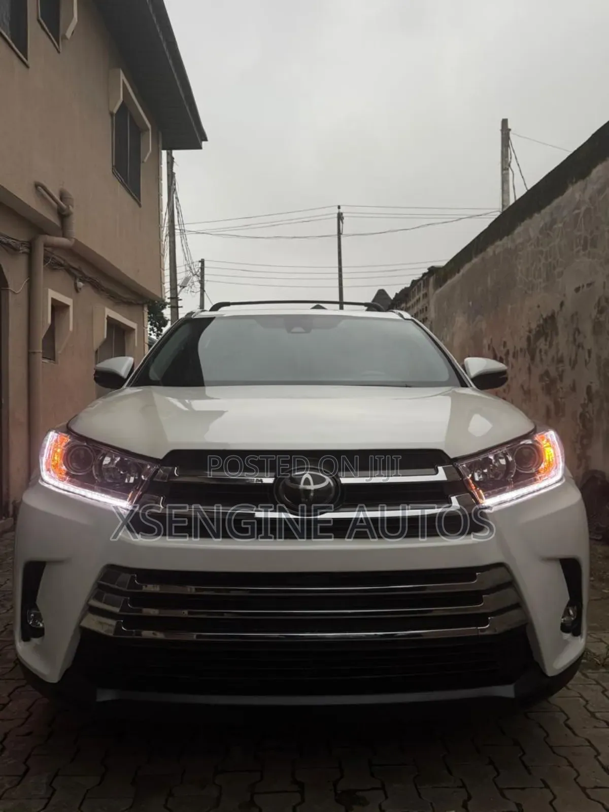 Toyota Highlander Limited 4x4 V6 (3.5L 6cyl 8A) 2018 White
