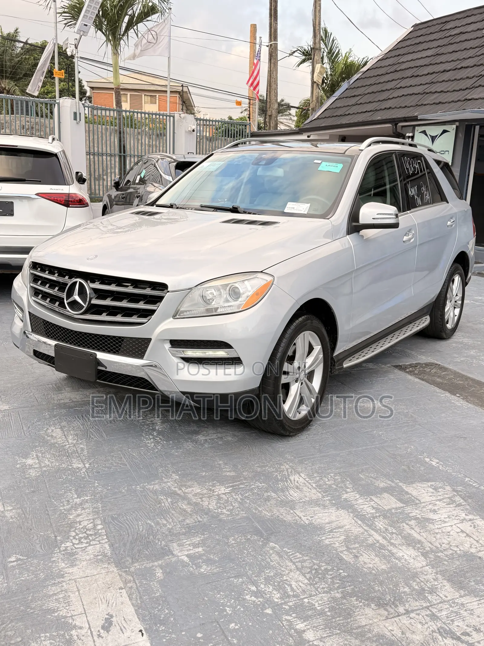 Mercedes-Benz M Class 2013 Silver