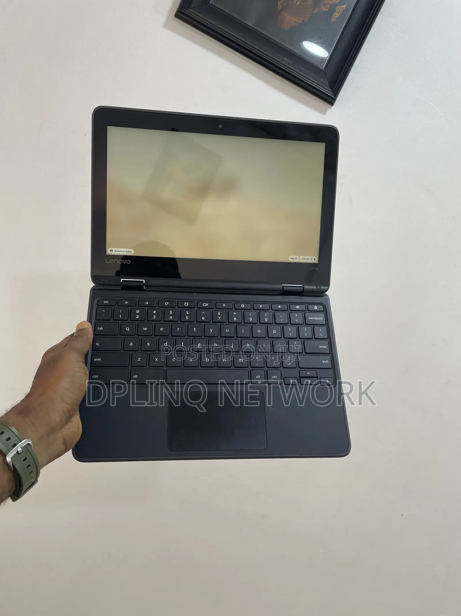 Laptop Lenovo Chromebook C330 3GB Intel Pentium eMMC 32GB