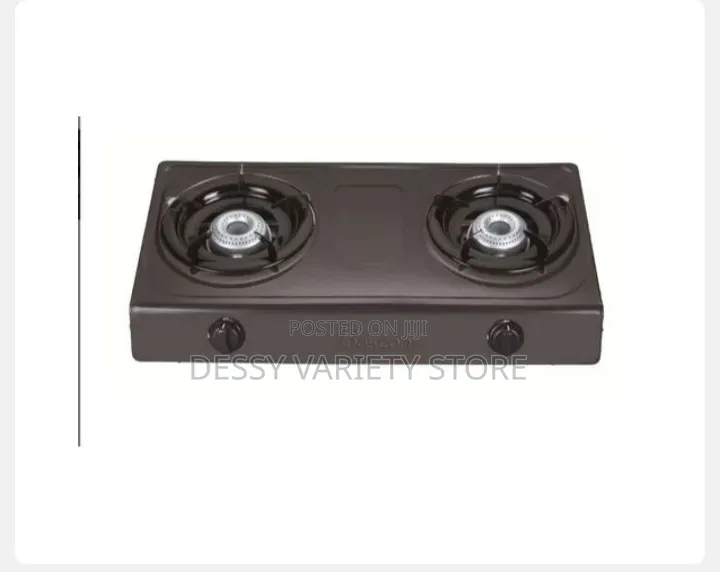 Boscon Auto Ignition Table Top Gas Cooker-2 Burner-Black Bos-Gs012