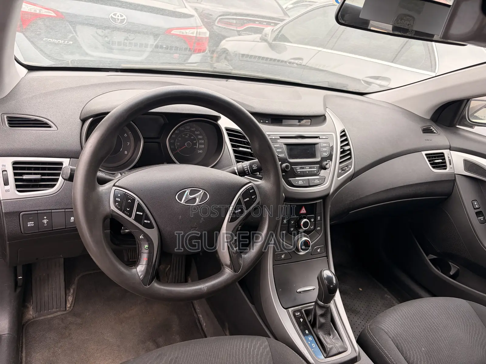 Hyundai Elantra 2014 Black