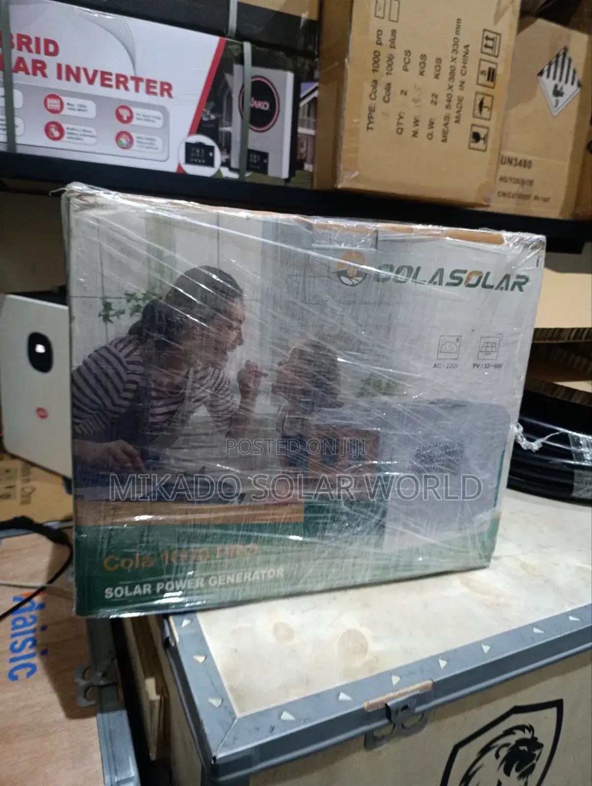 Colasolar 1000 Pro Solar Generator – Reliable Power Anytime, Anywhere!