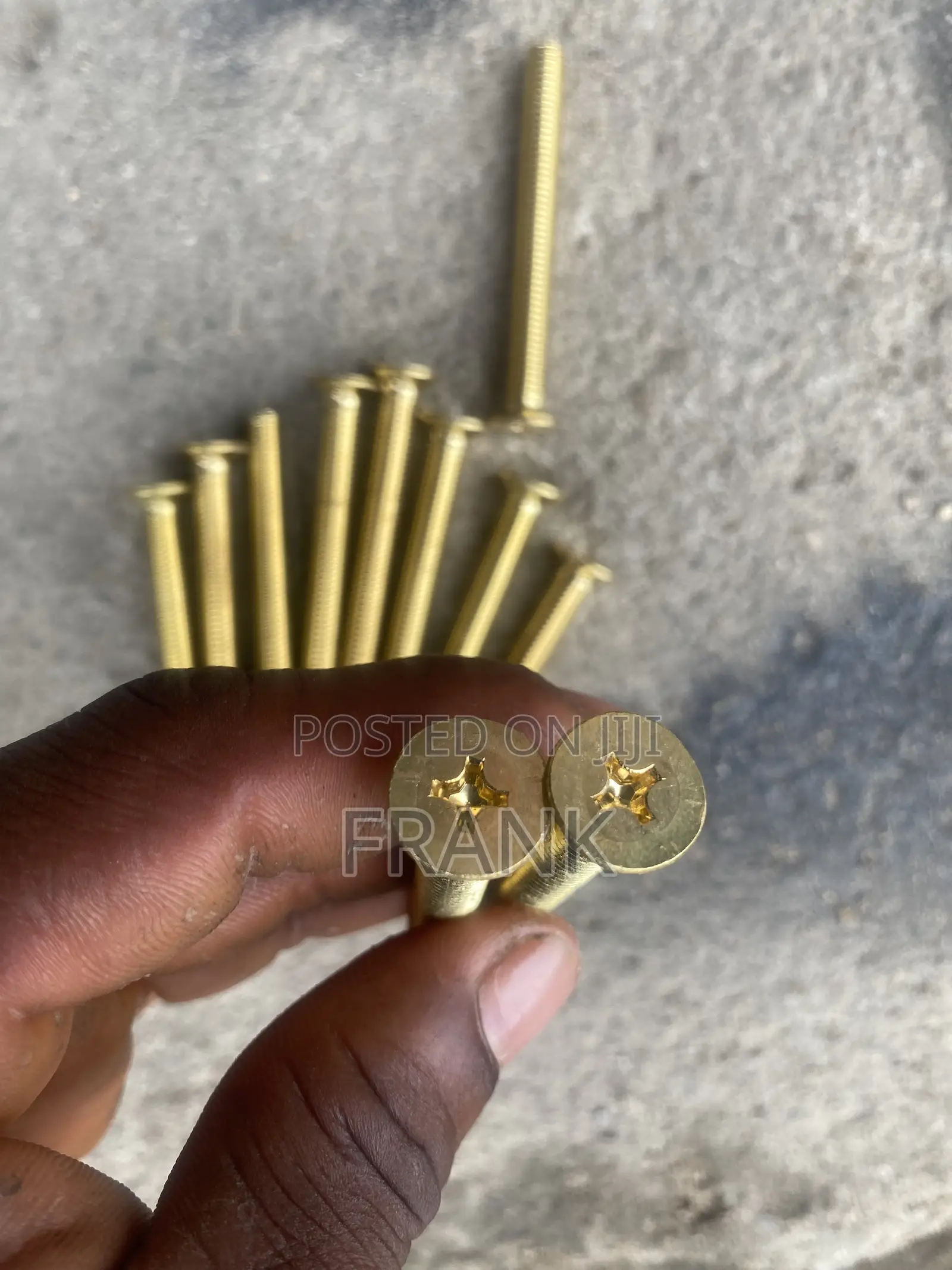 8mmx70 Length Brass Bolt