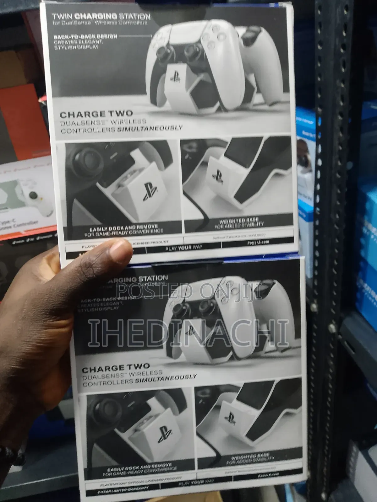 Ps5 Dualsense Twin Controller Charging Dock Fast Charging