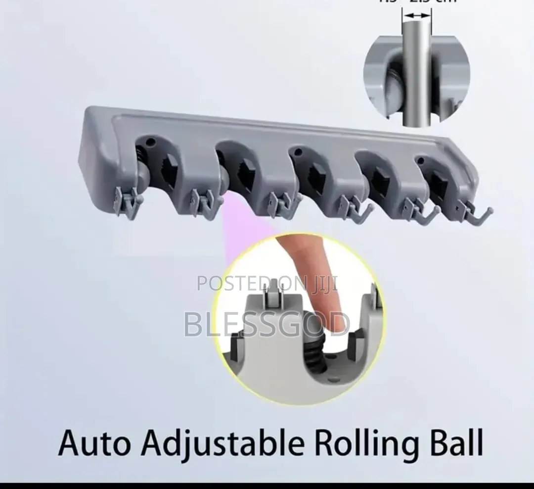 Broom Holder Wall Mount