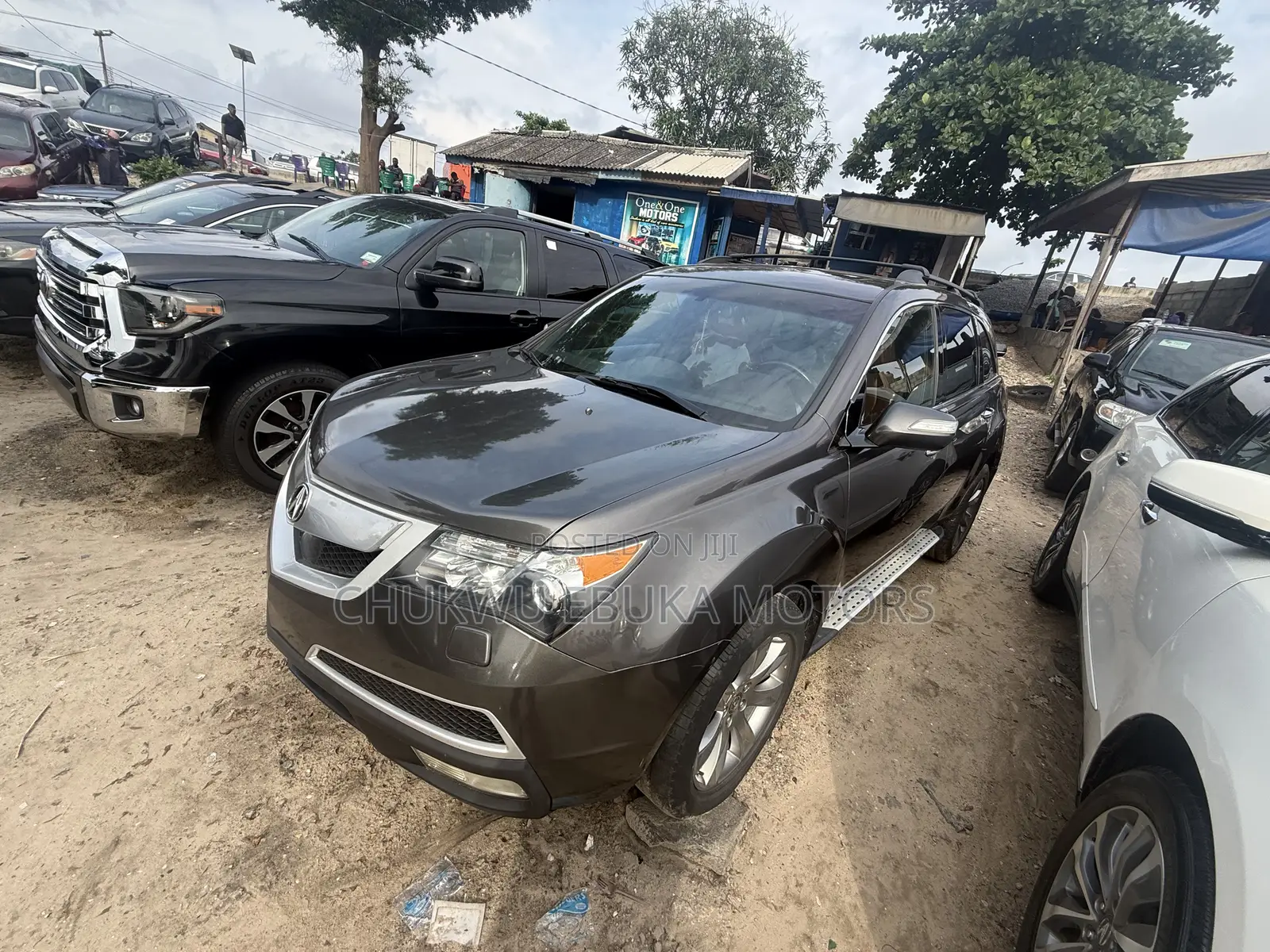 Acura MDX Advance Package SUV AWD (3.7L 6cyl 6A) 2012 Gray