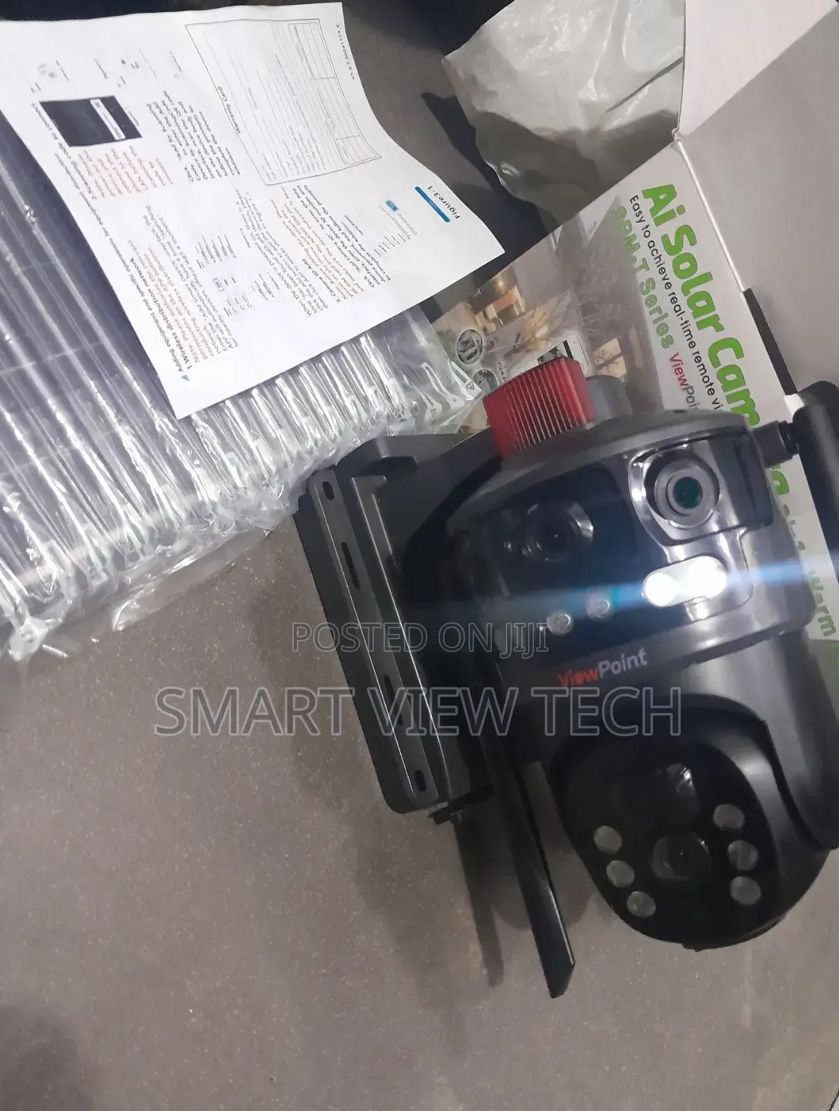 Dual Lens Solar PTZ Camera