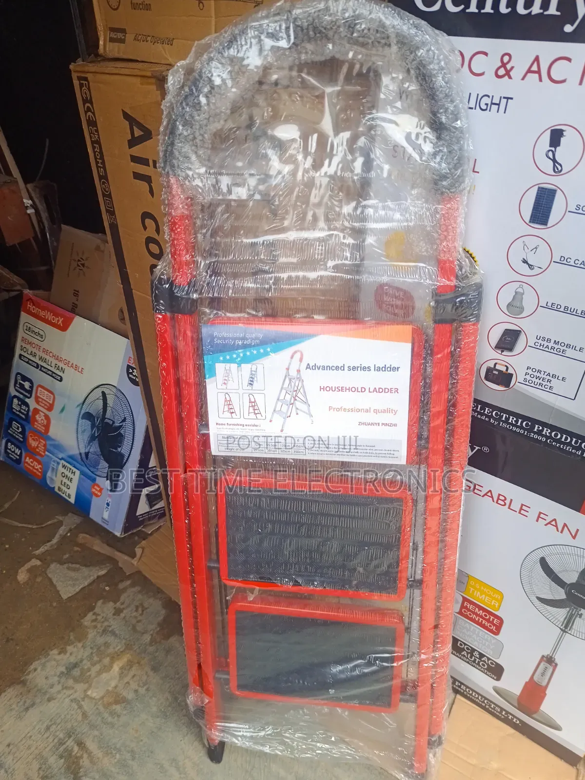 Sturdy 3 Step Household Ladder