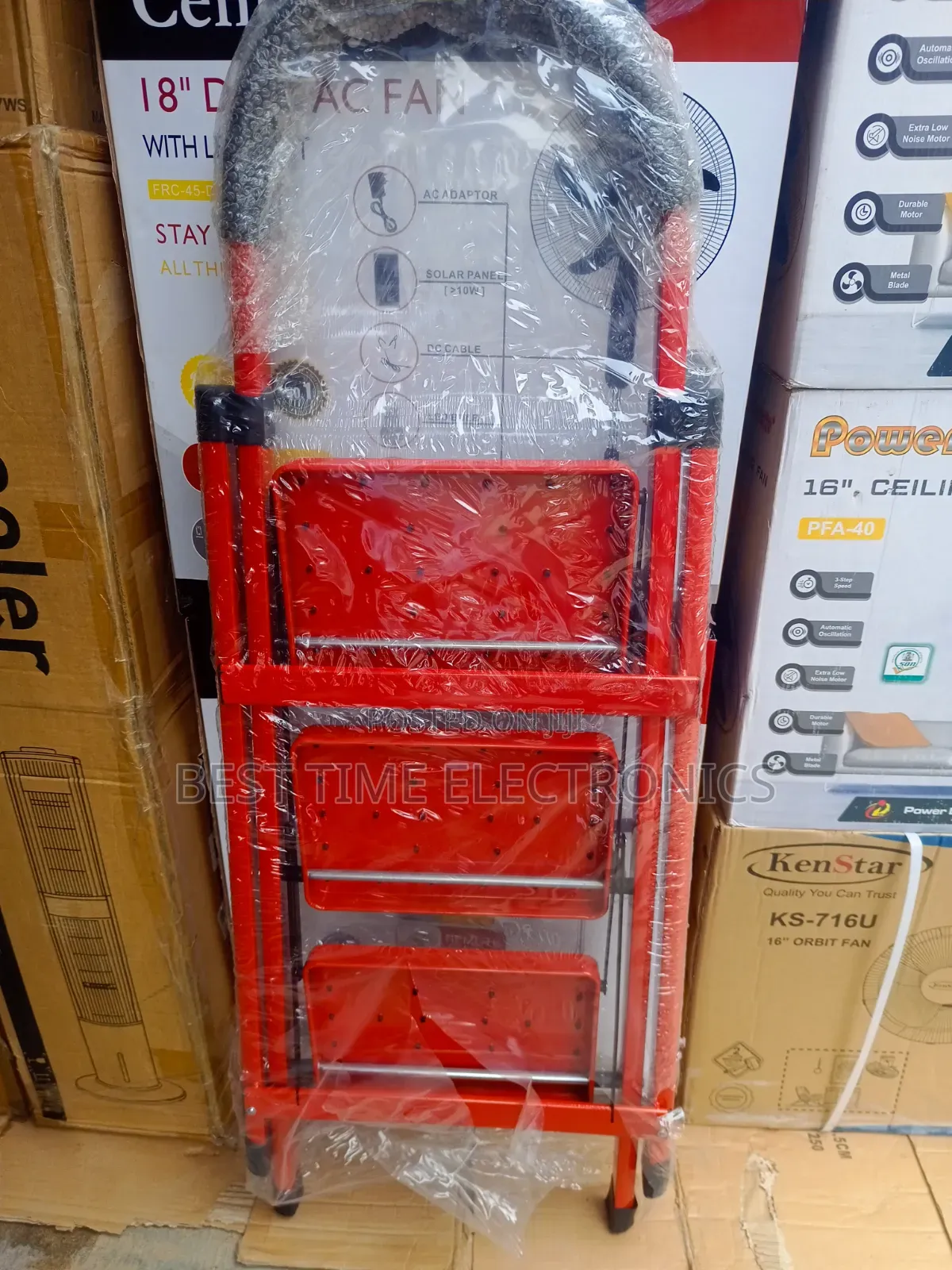 Sturdy 3 Step Household Ladder
