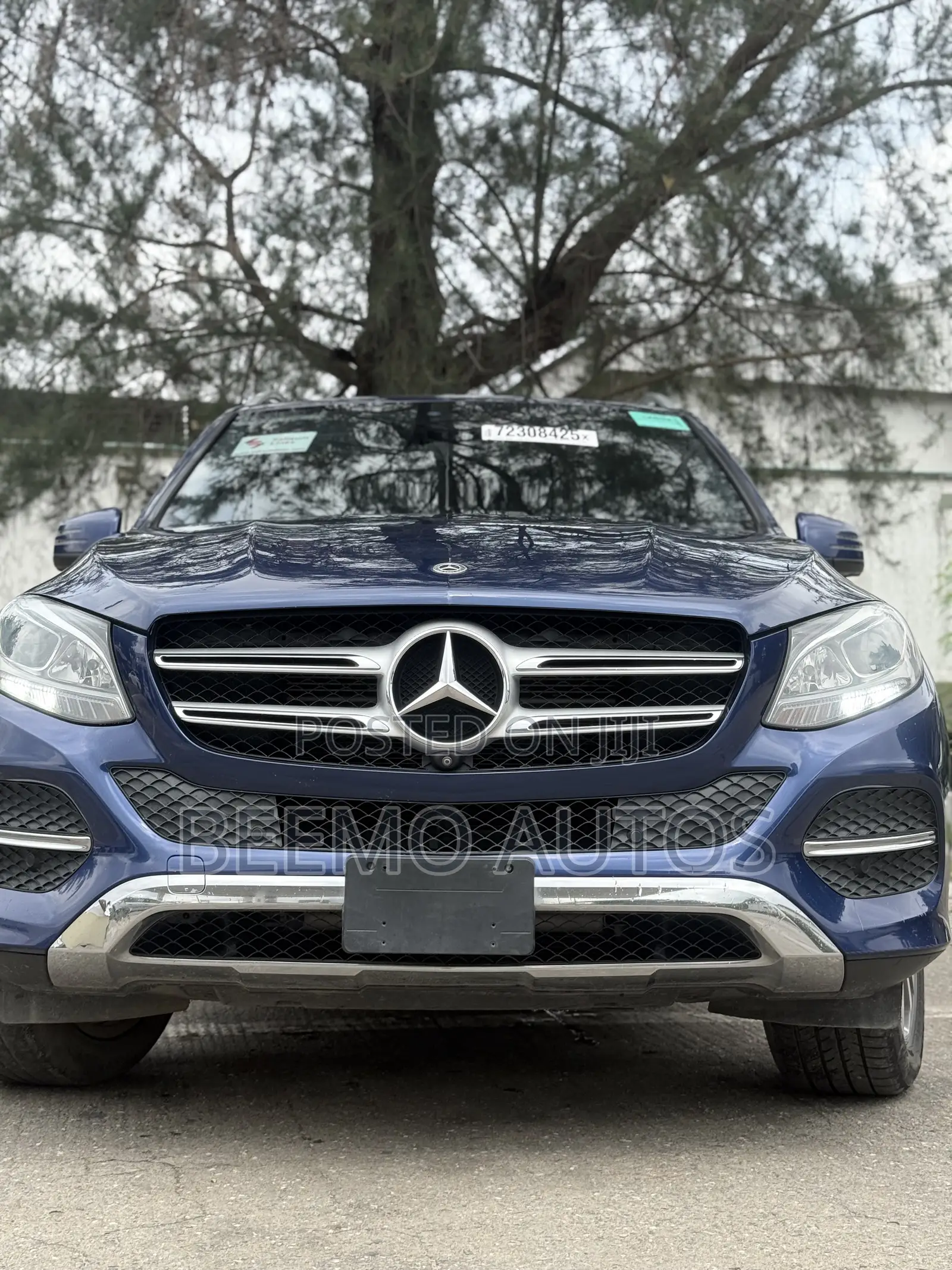 Mercedes-Benz GLE-Class GLE 350 2017 Blue