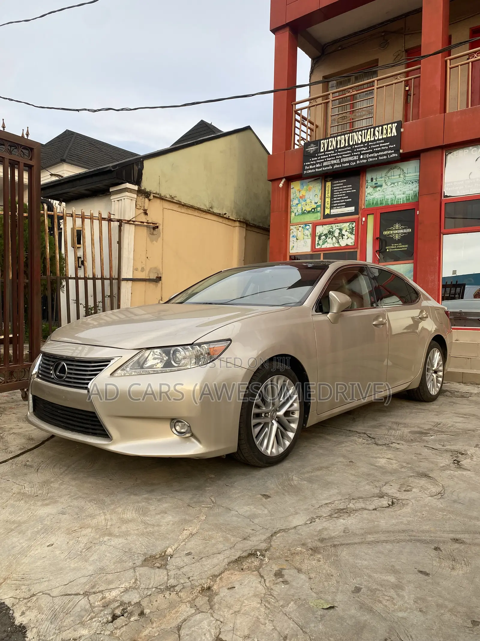Lexus ES 2014 Gold
