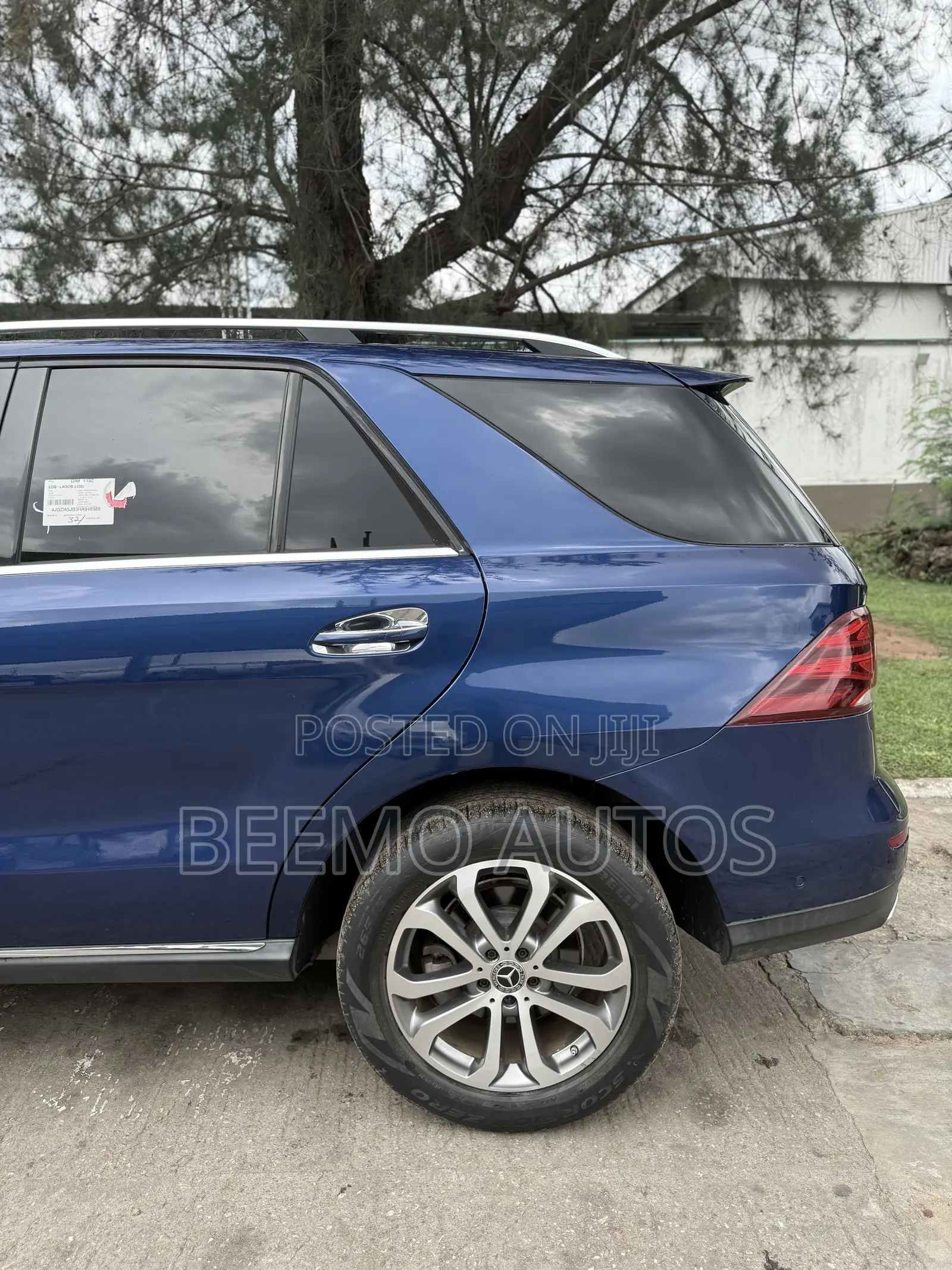Mercedes-Benz GLE-Class GLE 350 2017 Blue