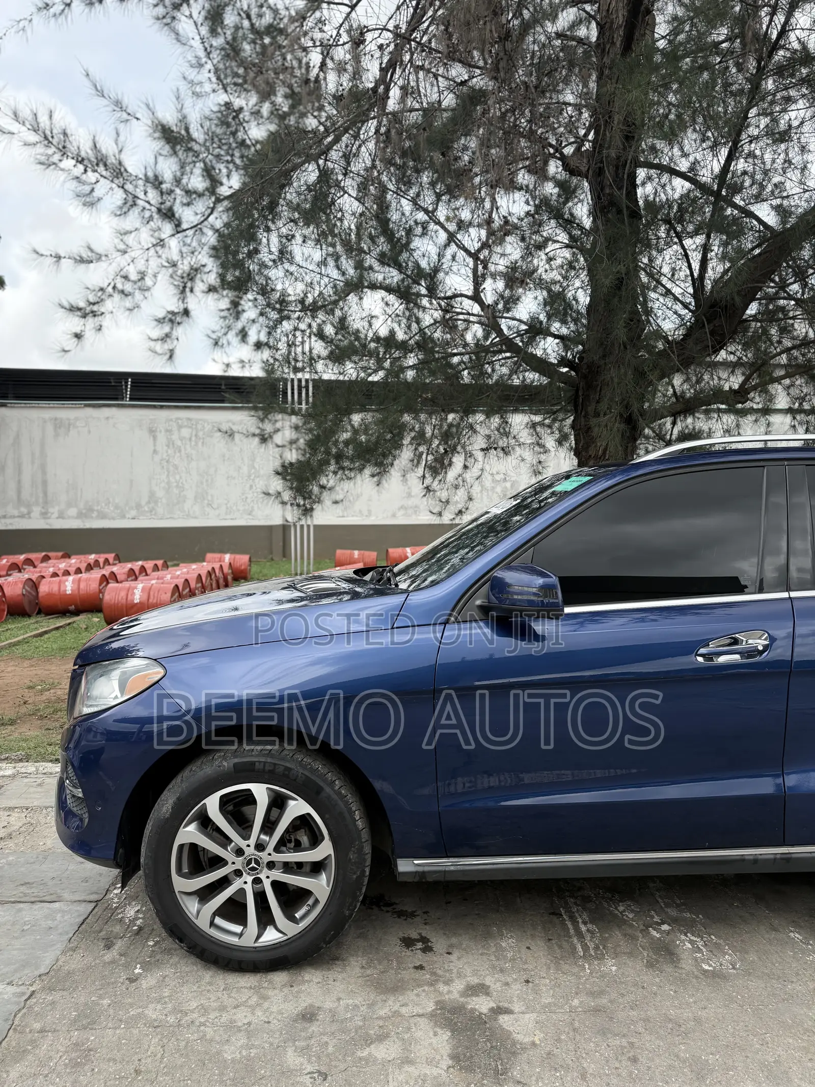 Mercedes-Benz GLE-Class GLE 350 2017 Blue