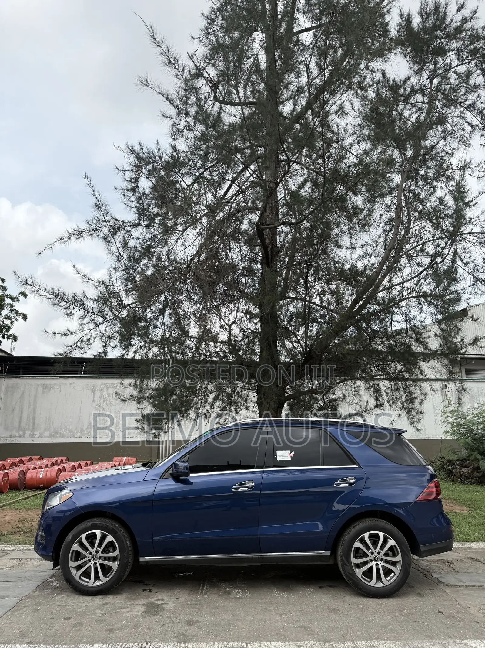 Mercedes-Benz GLE-Class GLE 350 2017 Blue