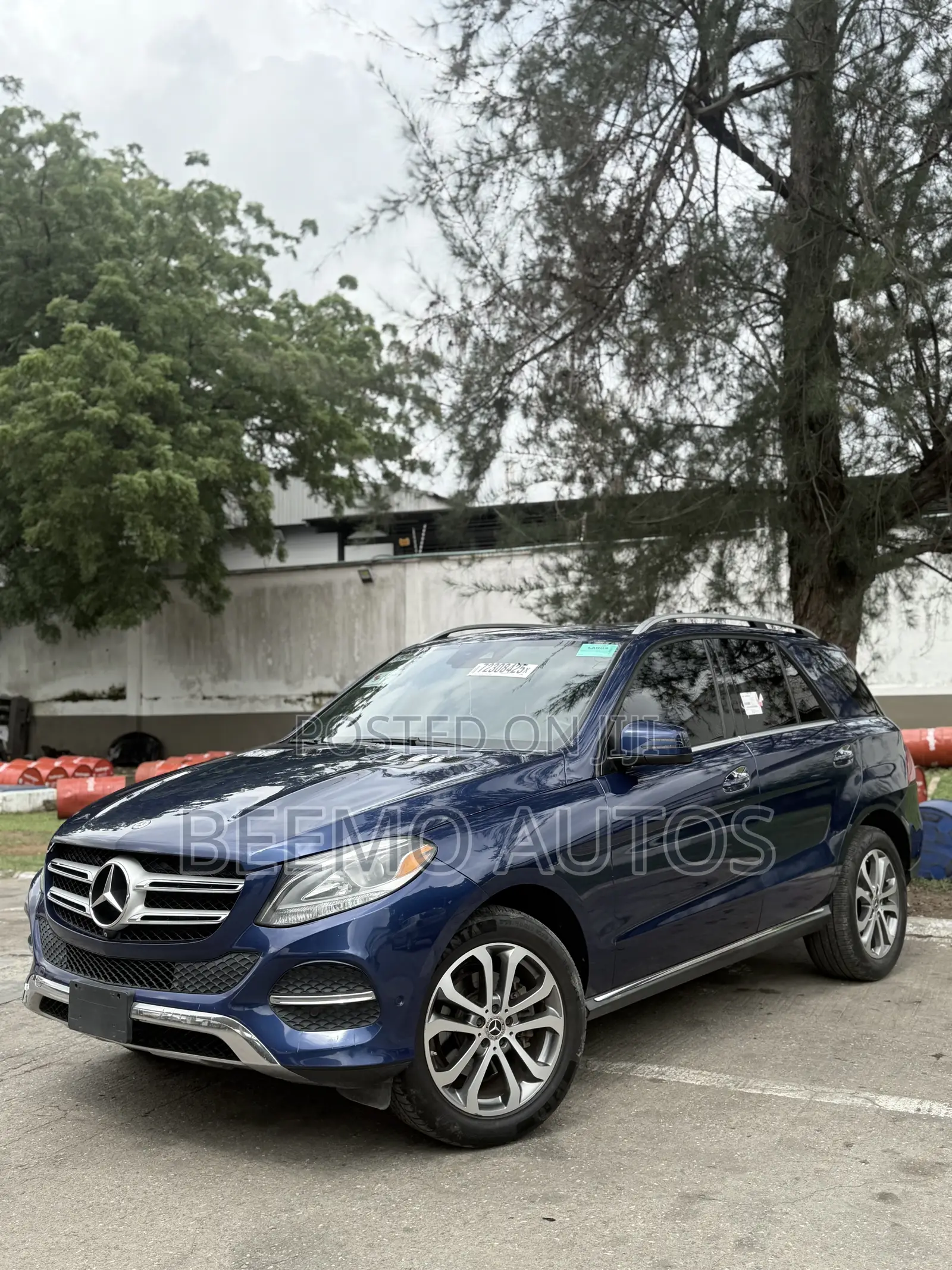 Mercedes-Benz GLE-Class GLE 350 2017 Blue