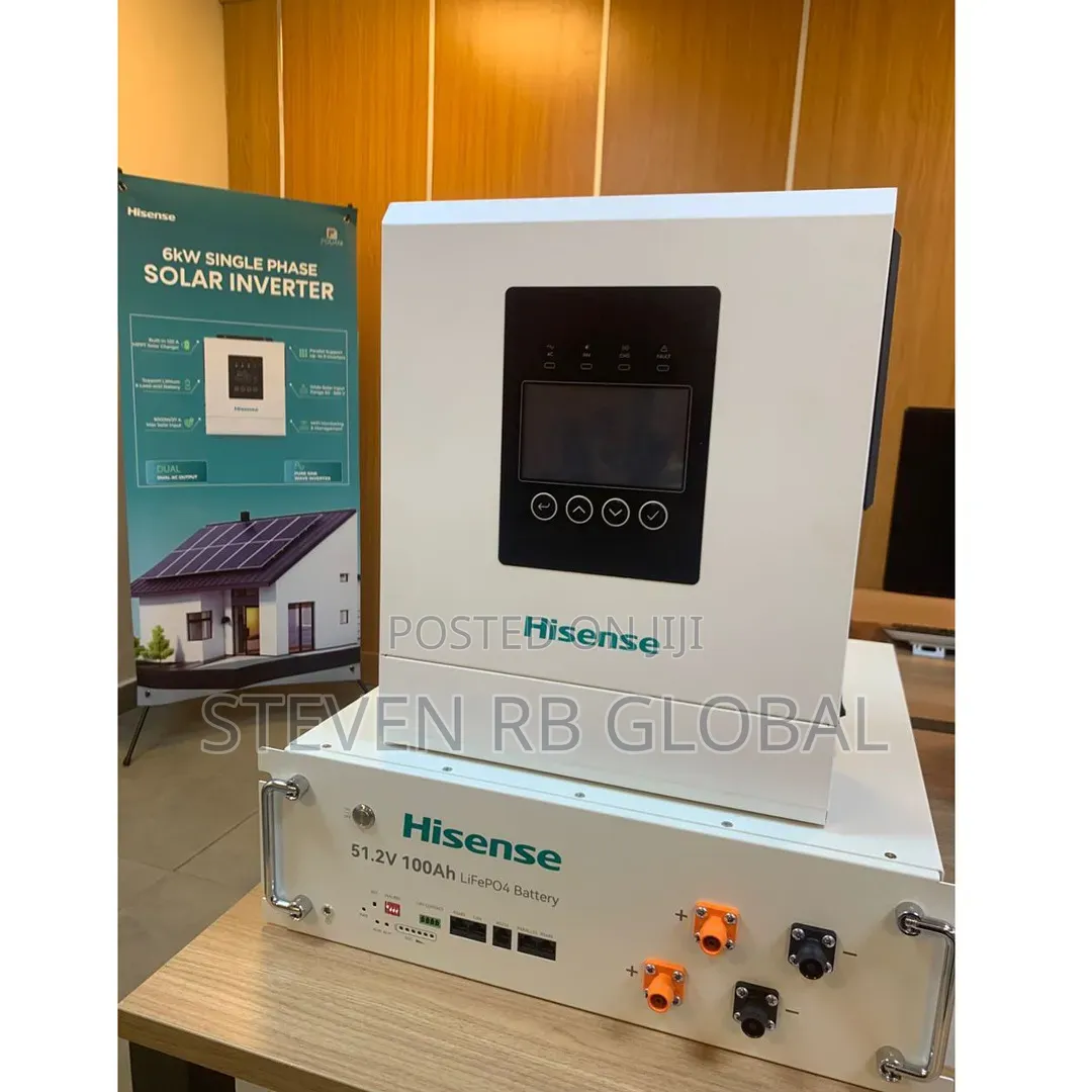 Hisense 5.12kwh Lithium Battery | Hel5-E-Bb1 (51.2v 100ah)