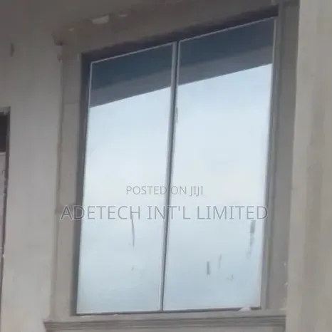 Grand Aluminium Frameless Window With Net and Burglary