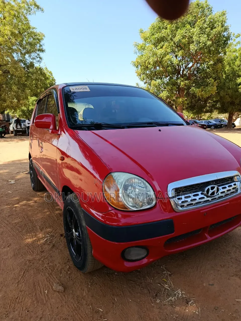 Hyundai Atos 2003 Red