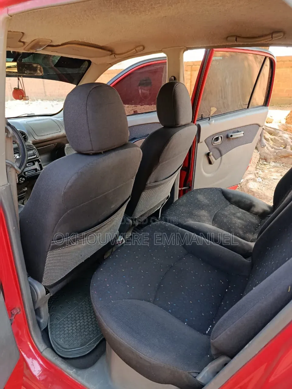 Hyundai Atos 2003 Red