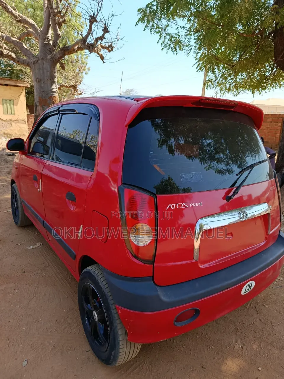 Hyundai Atos 2003 Red