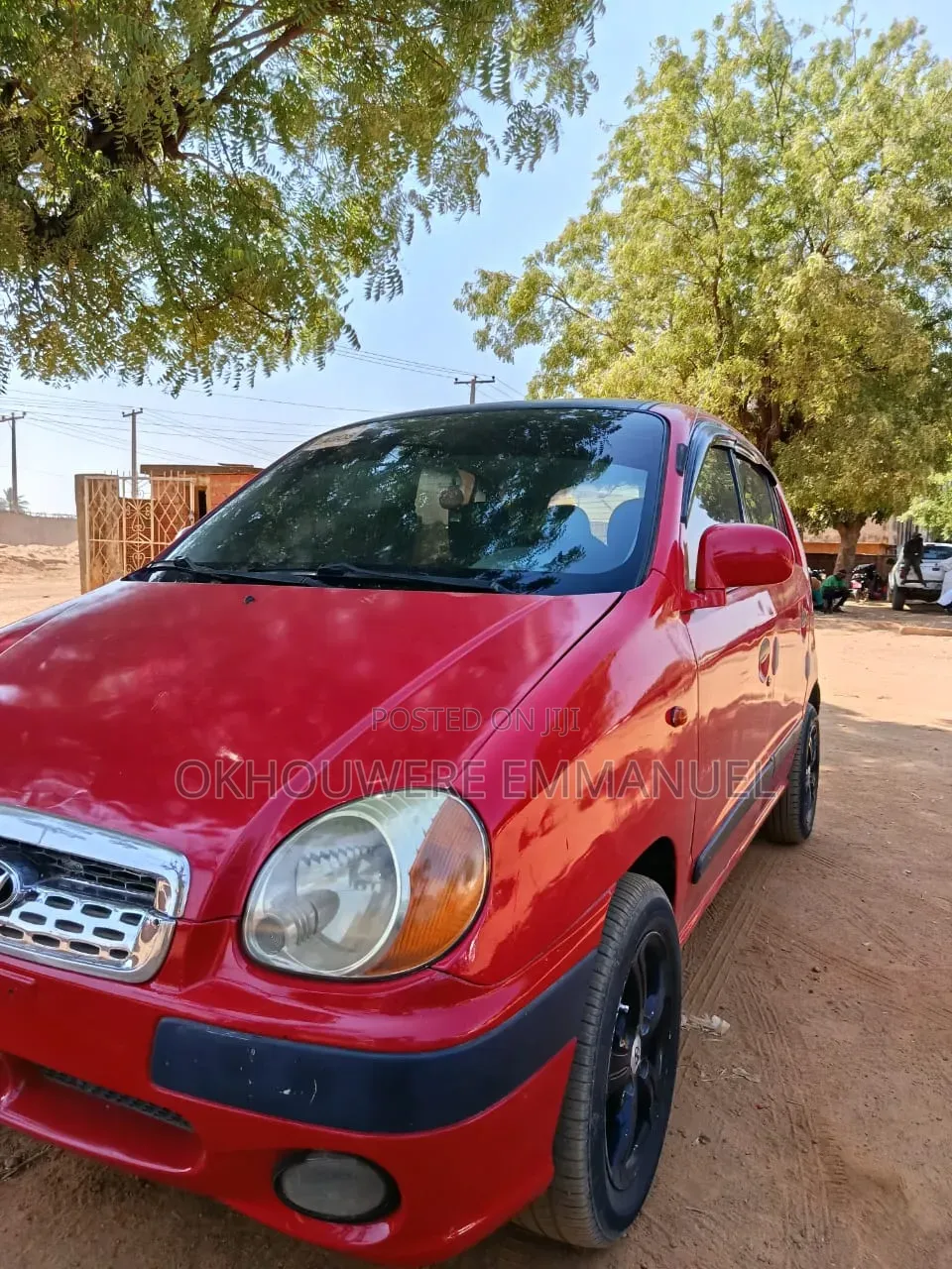 Hyundai Atos 2003 Red