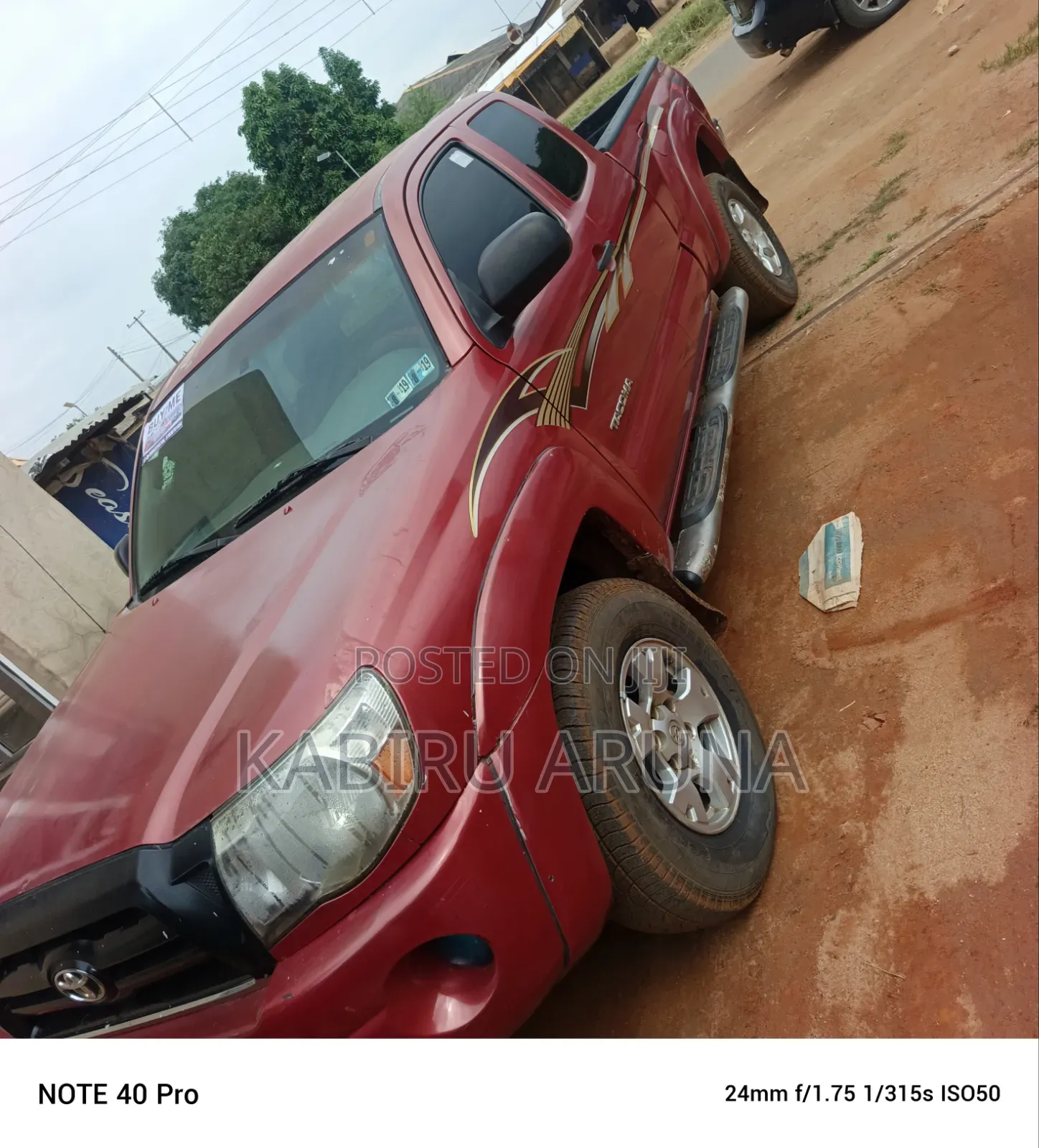 Toyota Tacoma 2004 Red