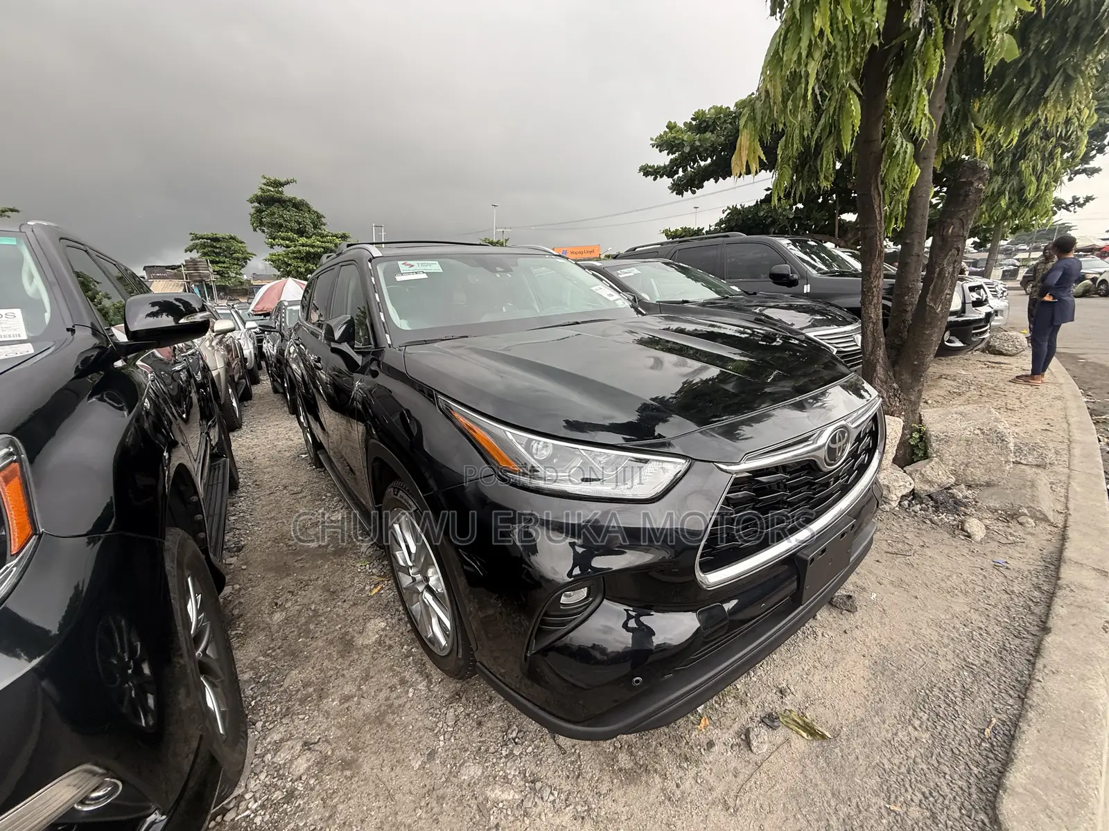 Toyota Highlander Limited 2021 Black