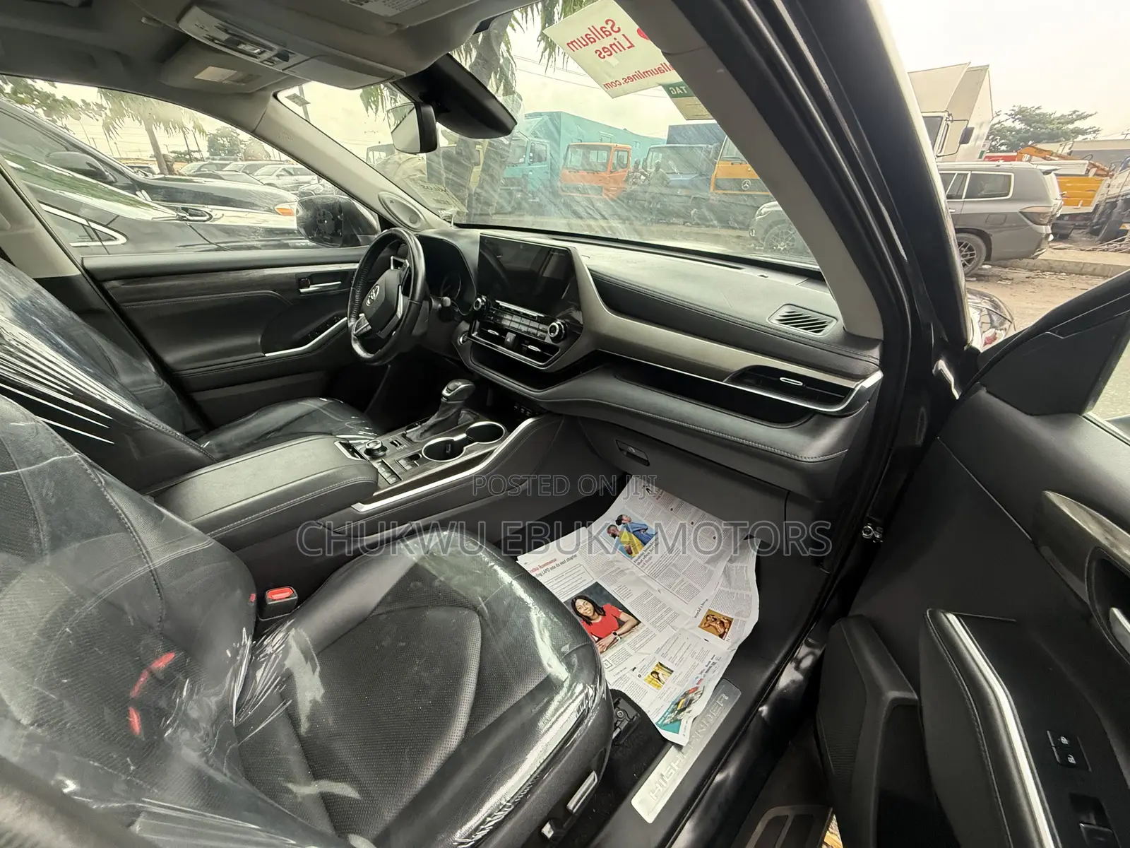 Toyota Highlander Limited 2021 Black